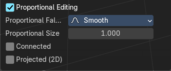 Proportional editing