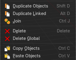 Duplicate Objects