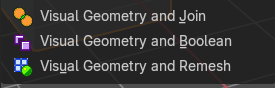 Visual Geometry and Join