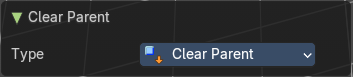 Last Operator Clear Parent
