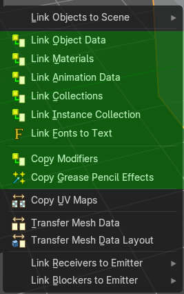 From Link Object Data to Copy Grease Pencil Effects