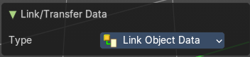 Last Operator Link / Tranfer Data