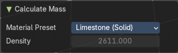 Last Operator Calculate Mass