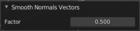 Last Operator Smooth Normals Vectors