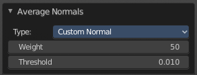 Last Operator Average Normals