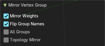 Last Operator Mirror Vertex Group
