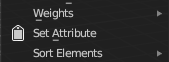 Set Attribute