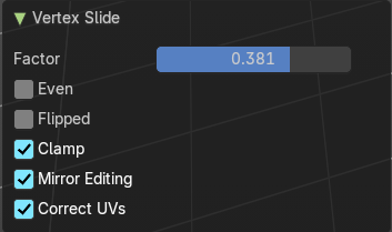 Last Operator Vertex Slide