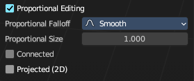 Proportional editing