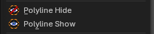 Polyline Hide