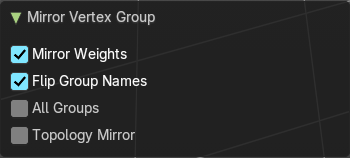 Last Operator Mirror Vertex Group