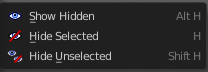 Show / Hide