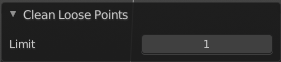 Last Operator Clean Loose Points
