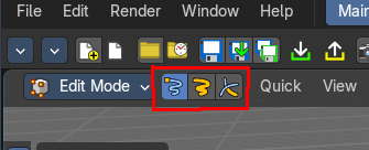Edit Mode - Stroke Menu