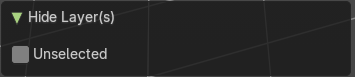 Last Operator Hide Layers