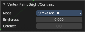 Last operator Vertex Paint Bright/Contrast