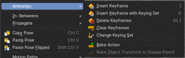 Animation - Submenu