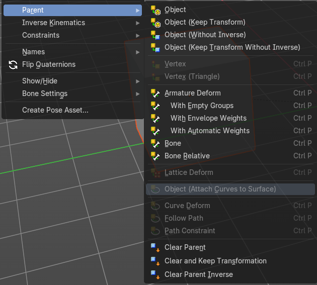 Parent - Submenu