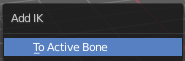 Add IK to Bone
