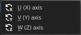 Flip submenu