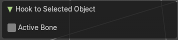 Last Operator Hook to Selected Object