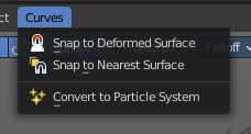 Snap to Deformed Surface