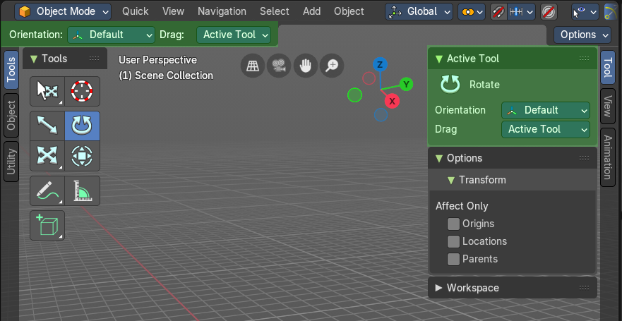 Tool Settings