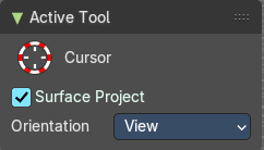 Tool Settings