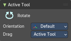 Tool Settings