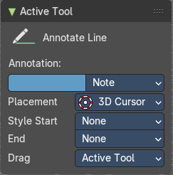 Tool Settings