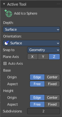 Add Icosphere
