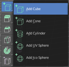 Primitives Add Tools Group
