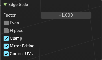 Last Operator Edge Slide