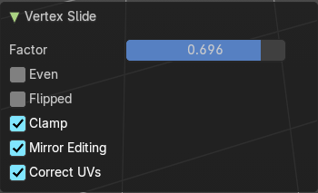 Last Operator Vertex Slide
