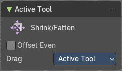 Tool Settings