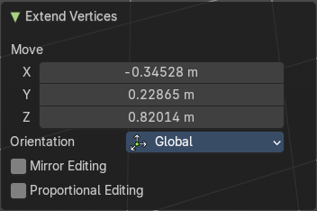 Last Operator Extend Vertices