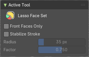 Lasso Face Set