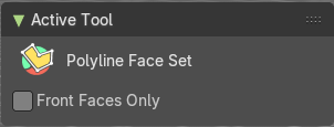 Poly Line Face Set