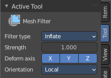 Tool Settings