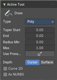 Tool Settings