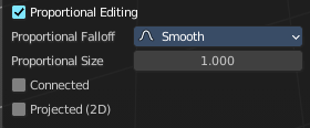 Proportional editing