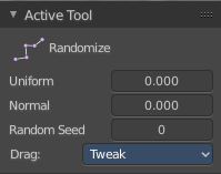 Tool Settings