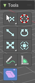 Tool Shelf - Surface - Edit Mode
