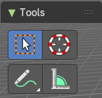 Tool Shelf - Text - Edit Mode