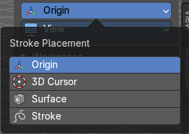 Stroke Placement