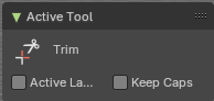 Tool settings