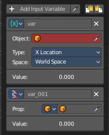 Driver Variables