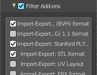 Filter Addons
