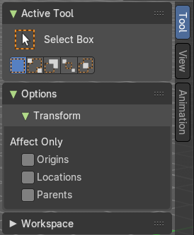 Tool Tab