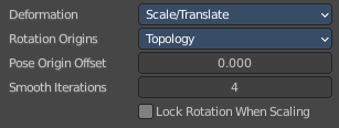 Lock Rotation when scaling